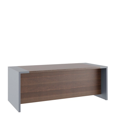 Стол письменный Артвуд/Artwood 2000x900 ATW37910124 Дуб капучино/Серый