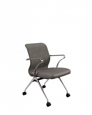 Конференц-кресло Sit 8 M4-9K - X2+Extra /Uh00/Wh12/K15cL(F53.W01) Серый