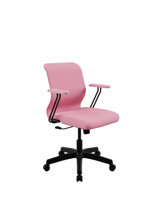 Кресло офисное Sit 8 Mr4-4T - Vivaldi /Uh00/Wh12/T4mV-b(M09.B02.G15.W01) Розовый