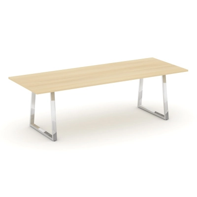 Стол переговорный Стайл Проджект Директ Люкс/Style project direct Lux M-SN-6T1.SPRG-258.3 Акация Лорка/Хром