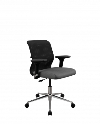 Кресло офисное Sit 8 M4-9D - X2+Bahama /Uh00/Wh12/D02P(M01.B23.G42.W01) Черный