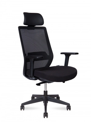 Кресло офисное Norden Mono black Черный