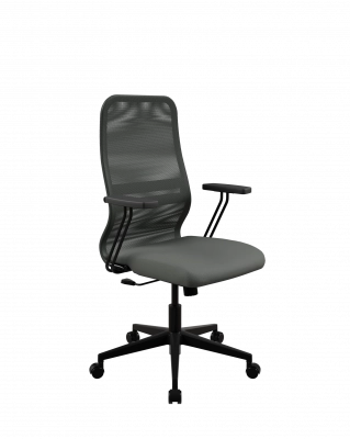 Кресло офисное Sit 8 B2-8T - X1+UMF(X1) /Uh00/Wh00/T21bP-b(M09.B11.G19.W01) Темно-серый