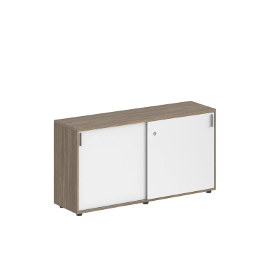 Шкаф-купе низкий Сигма SG.702.OD.WH 1438х750 Темный дуб/Белый