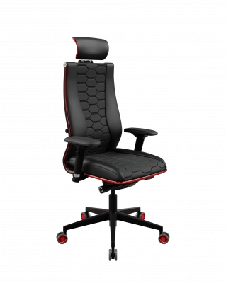 Кресло Samurai Space Red Черный