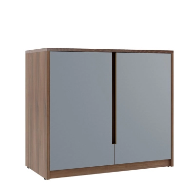 Креденция Артвуд/Artwood ATW37940224 Дуб капучино/Серый