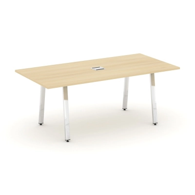Стол переговорный Стайл Проджект Директ Люкс/Style project direct Lux M-SN-6A.SPRG-198 Акация Лорка/Хром