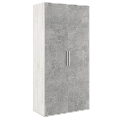 Гардероб Бетон/B-Tone BTN36150242 Сосна/Бетон светлый