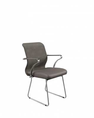Конференц-кресло Sit 8 M4-9K - X2+Extra /Uh00/Wh12/K15cL(F54) Серый