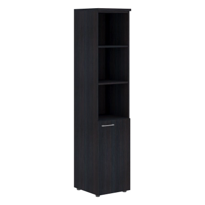 Шкаф колонка с глухой малой дверью и топом Xten XHC 42.5(R/L) Дуб Юкон