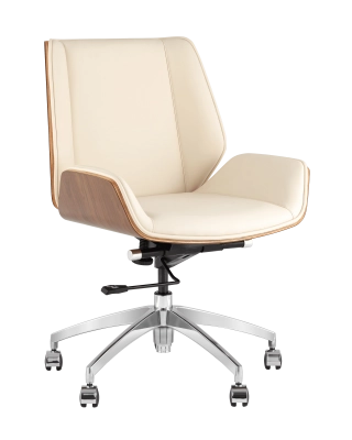 Кресло офисное TopChairs Crown SN Бежевый