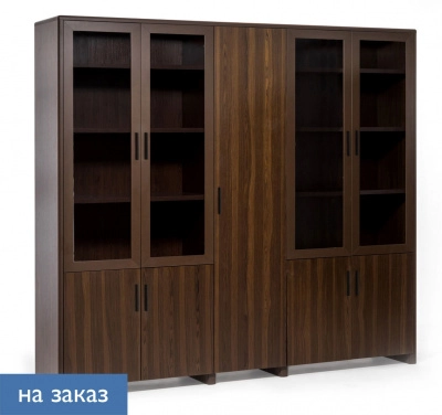 Шкаф для бумаг/одежды Легно/Legno Орех