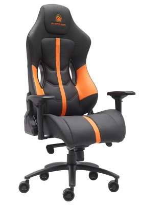 Кресло игровое Everprof Jaguar Экокожа Оранжевый