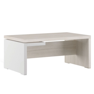 Стол кофейный Зион/Zion ZIO28560021 Дуб шамони светлый/Белый