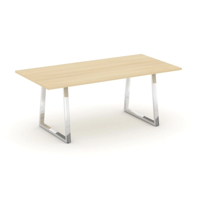 Стол переговорный Стайл Проджект Директ Люкс/Style project direct Lux M-SN-6T1.SPRG-198.3 Акация Лорка/Хром