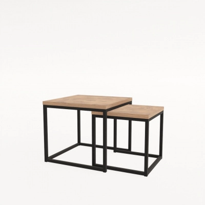 Комплект журнальных столов SET LOGIC Alsav Horeca Teakwood