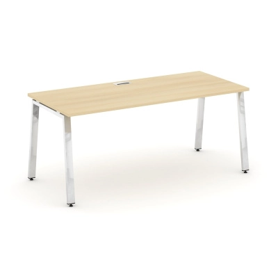 Стол письменный Стайл Проджект Директ Люкс/Style project direct Lux M-SN-6A.SR-013.M Акация Лорка/Хром