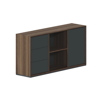 Греденция Квартц/Quartz QZ.0401.BW.GF Орех американский/Графит