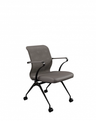 Конференц-кресло Sit 8 M4-9K - X2+Extra /Uh00/Wh12/K15bL(F56.W01) Серый