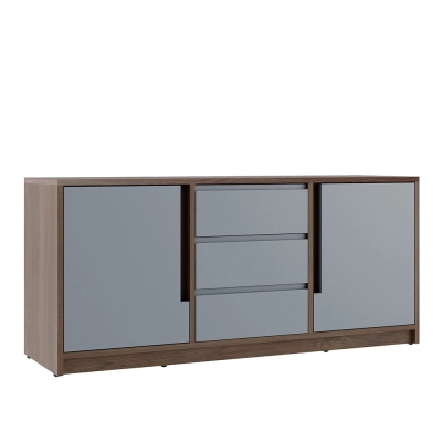 Приставка Артвуд/Artwood ATW37920024 Дуб капучино/Серый