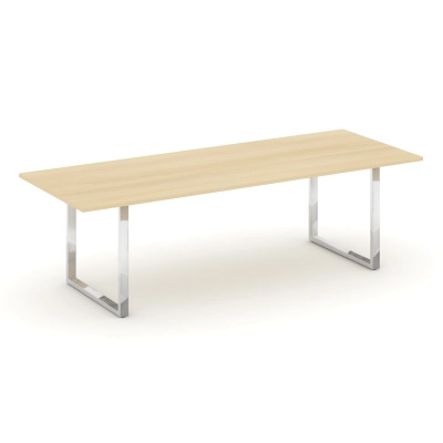Стол переговорный Стайл Проджект Директ Люкс/Style project direct Lux M-SN-6O.SPRG-258.3 Акация Лорка/Хром