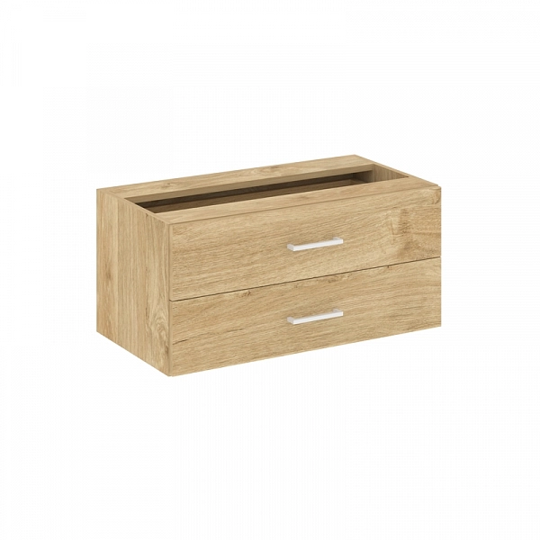 Модуль с 2 ящиками и задней стенкой Шелф Систем/Shelf System SN.YZSM-001 Тиквуд светлый