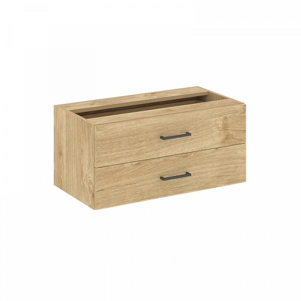 Модуль с 2 ящиками и задней стенкой Шелф Систем/Shelf System SN.YZSM-001 Тиквуд светлый
