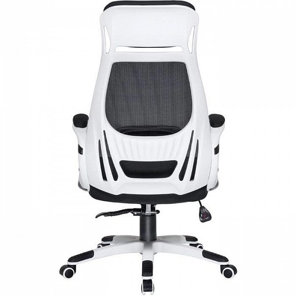 Кресло для руководителя Dobrin Steven White LMR-109BL_White Черный