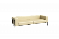 Диван трехместный Флекс/Flex FLX-3 Экокожа Art-vision 124 Бежевый