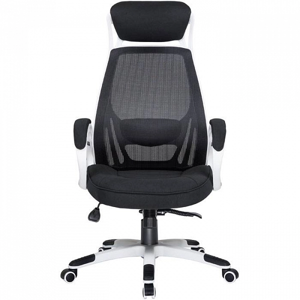 Кресло для руководителя Dobrin Steven White LMR-109BL_White Черный